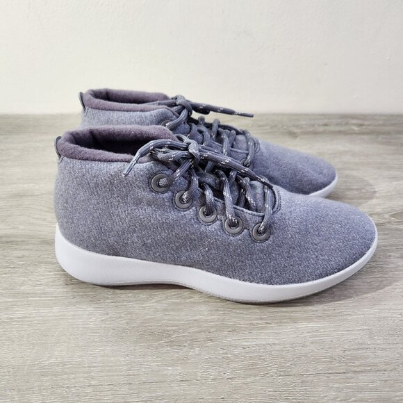 Allbirds Wool Runner-up Mizzle Medium Grey Light Grey New In Box Women's Size 10 - Picture 5 of 16